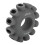 Silicone Grip Circle Trainer 60-70lb Decompression Ring Grey 8cm 7