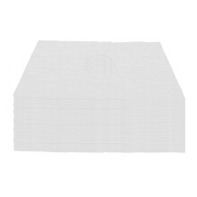 Disposable Face Cradle Covers For Massage Table, Soft Non Woven Fabric Professional Hair Comb Breathable Round Hole Design Headrest Sheets With