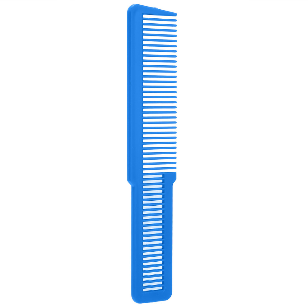 Blue Fine Wide Tooth Pocket Comb for All Hair Types Hairdressing Barber Comb