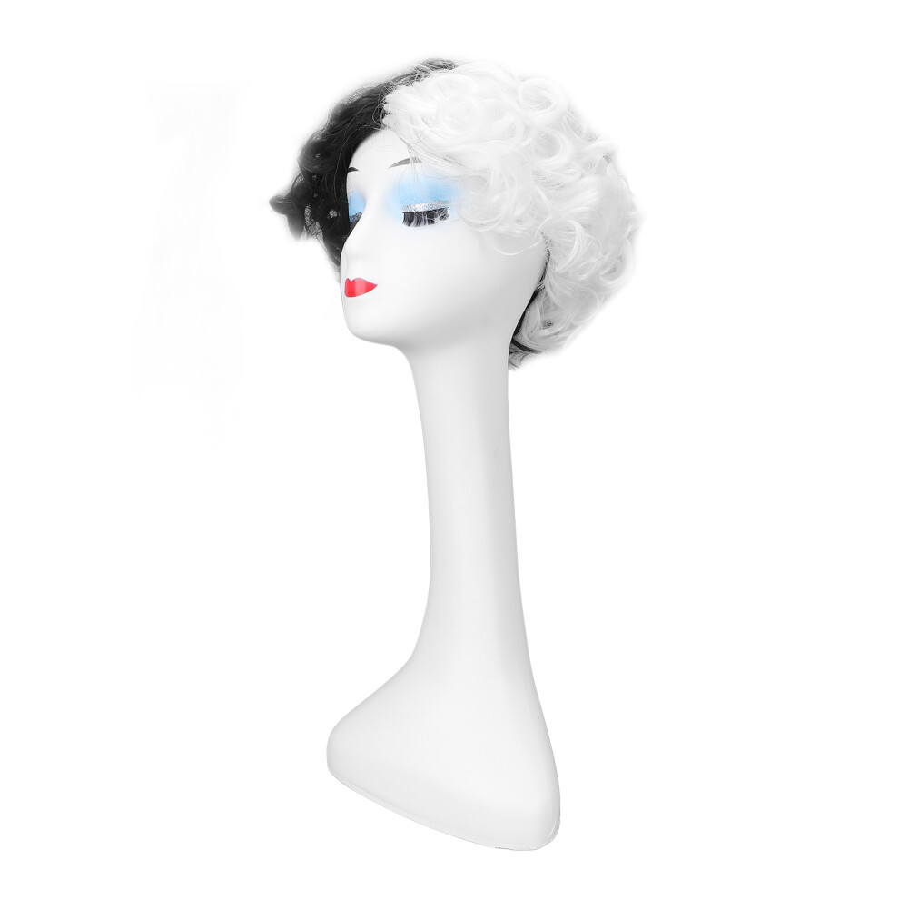 Unisex Female Mannequin Head With Stable Base, 57Cm, Pp Material