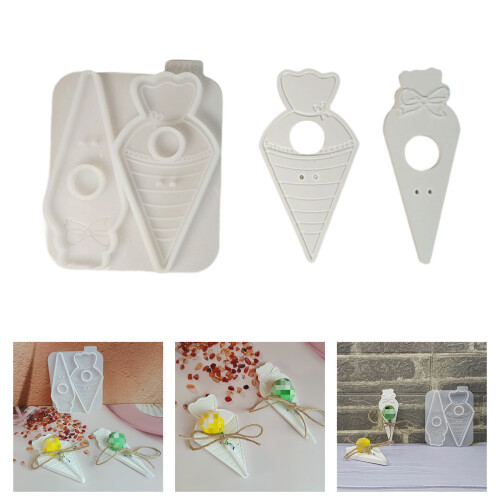 Sturdy Silicone Candle Making Mould Set for Customes Handcraft 1