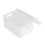 Frosted Clear Plastic Desktop Cosmetic Organizer mit Deckel, Größe L 5