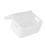 Frosted Clear Plastic Desktop Cosmetic Organizer mit Deckel, Größe L 13