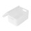 Frosted Clear Plastic Desktop Cosmetic Organizer mit Deckel, Größe L 3
