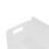 Frosted Clear Plastic Desktop Cosmetic Organizer mit Deckel, Größe L 6