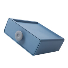 Große Kapazitäts Kunststoff-Schubladen-Box – Blau, Mehrzweck-Organizer