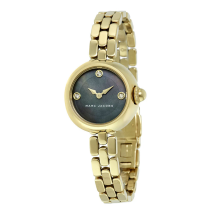 MJ3460 Marc Jacobs Ladies Courtney Mother of PearlGreen Dial Gold Strap Watch