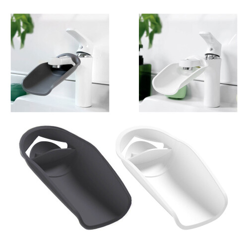 Extension de robinet pour enfants, anti-éclaboussures,-Gris 2