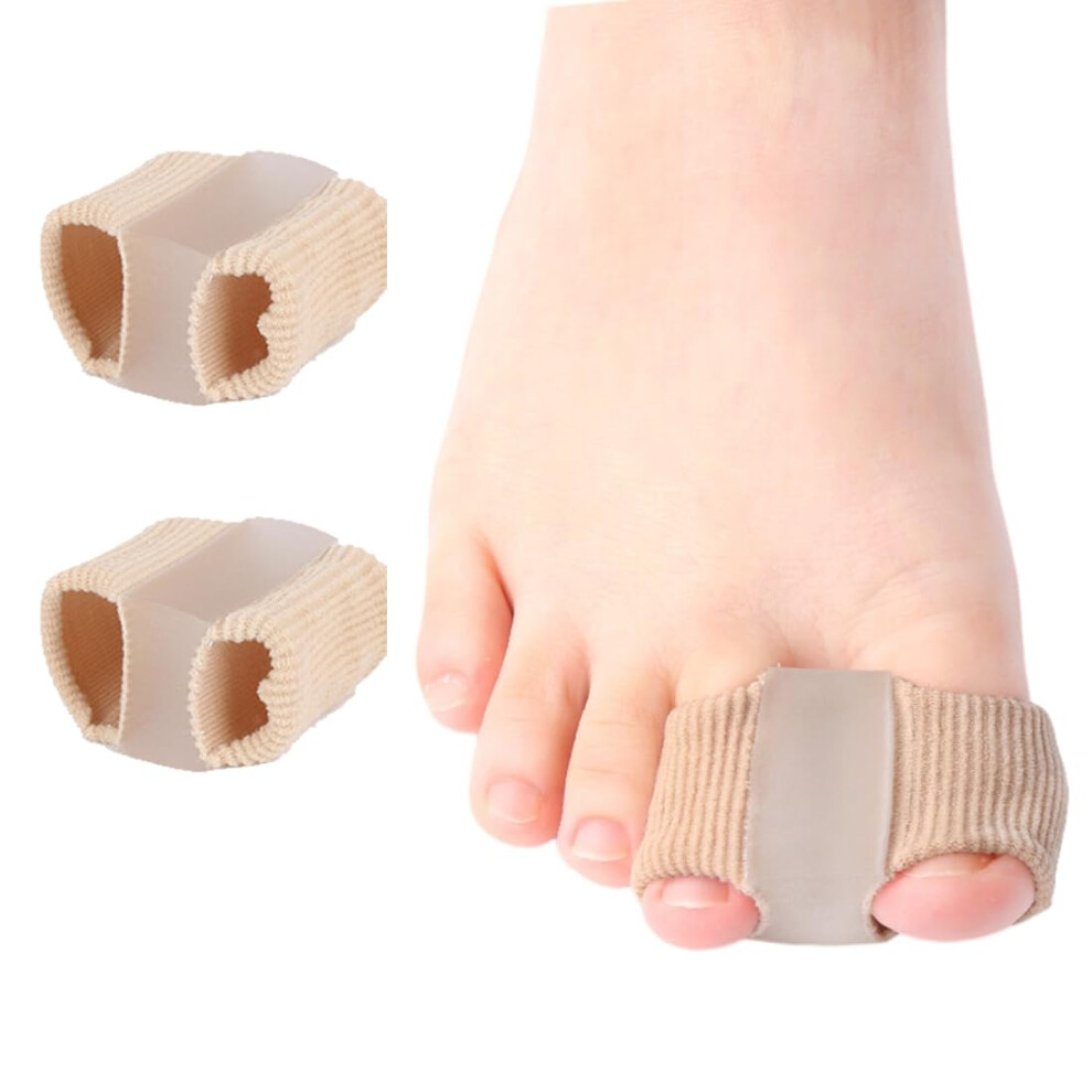 Toe Straightener Pack of 2, Bunion Corrector for Bunion Pain (Large)