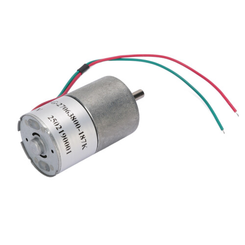 DC-Getriebemotor, 27 mm, Kupfer, geräuschloser 2