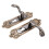 Türgriff-Schloss-Set, Aluminiumlegierung, 2