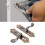 Türgriff-Schloss-Set, Aluminiumlegierung, 9