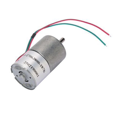 DC-Getriebemotor, 27 mm, Kupfer, geräuschloser 1