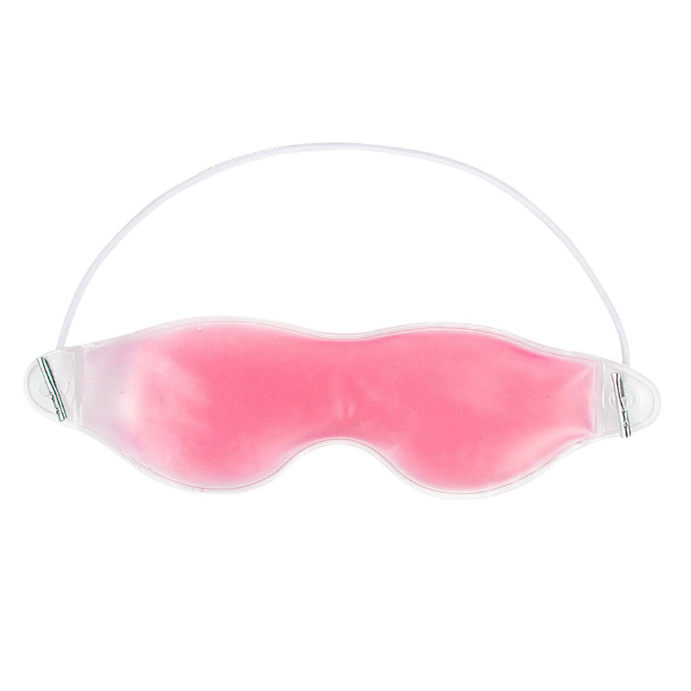 Pink Cooling Eye Mask, Gel Eye Mask, Beauty, Reusable Eyes, Care, Washable Ice Eye Pack, Cold Eye Mask,