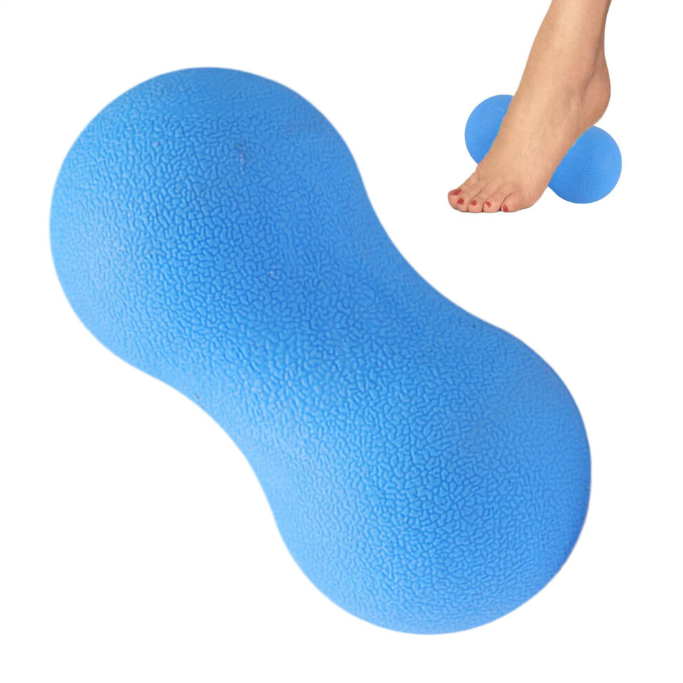 Blue Massage Ball Roller Â Back And Foot Massager Portable Massage Roller For Postworkout Recovery, Yoga, Pilates, Home Fitness Â