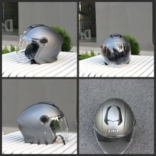 Accessoires pour casque de moto quatre saisons universel trois-quarts, 202-5