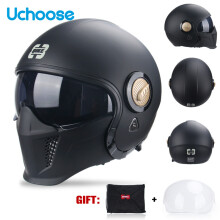 Accessori per caschi Casco integrale Casco a mezza calotta Moto, XXL, 01