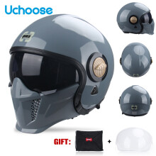 Accessori per caschi Casco integrale/mezzo casco da moto, XL, 03