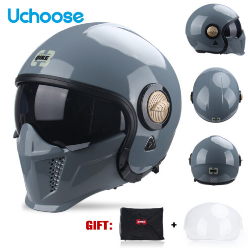 Accessori per caschi, casco integrale, casco a mezza calotta, moto, L, 03