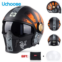 Accessori per caschi Casco integrale Casco a mezza calotta Moto, L, 16