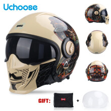 Accessori per caschi, casco integrale, casco a mezza calotta, moto, M,07