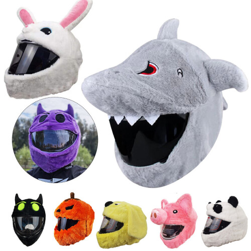 Helmaccessoires, helmhoezen, leuke knuffels, cool konijntje 2