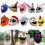 Helmaccessoires: Leuke pluche helmhoezen, witte panda. 2