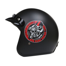 Accessori per casco jet retrò da donna 3/4, M, 10
