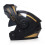 Accessorio per casco Up Dual Lens Casco da moto, M, Nero Oro 1