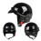 Casco estivo retrò per Harley, taglia M, bianco latte 2