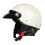 Casco estivo retrò per Harley, taglia M, bianco latte 1