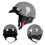 Casco estivo retrò per Harley, taglia M, bianco latte 4