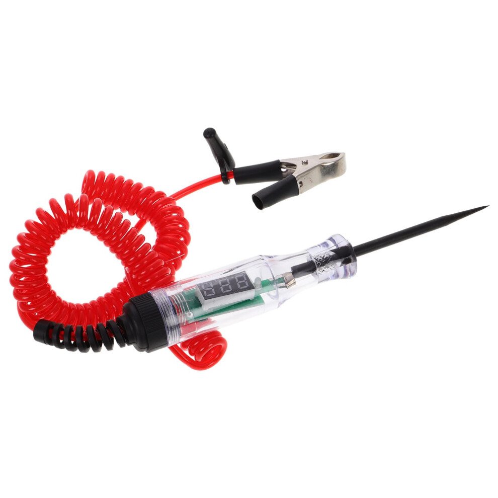Automotive Circuit Tester Voltage Pen With Metal Probe, Noninvasive Electrical Tool, Accurate Power Circuit Meas. 9189345945731