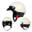 Casco estivo retrò per Harley, taglia M, bianco latte 3