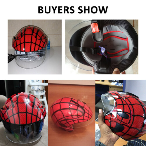 Accessori per caschi Casco da moto 3-9 anni ABS,3 2