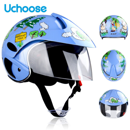 Accessoires pour casque : Casque de moto 3-9 ans ABS, 7
