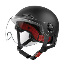 Accessoires pour casque : Casque de moto électrique homme/femme, noir