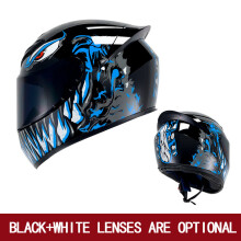 Accessori per caschi da moto da uomo, estivi, personalità completa, L, 111-4