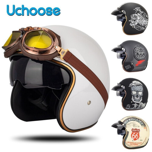 Accessori per caschi Casco jet Casco Moto per, M, KT67YH 1