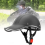 Accessori per caschi Nuovo casco da moto mezzo baseball, nero 2