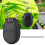 Accessori per caschi Casco da moto Lucchetto a combinazione Telescopico 3