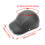 Accessori per caschi Nuovo casco da moto mezzo baseball, nero 3
