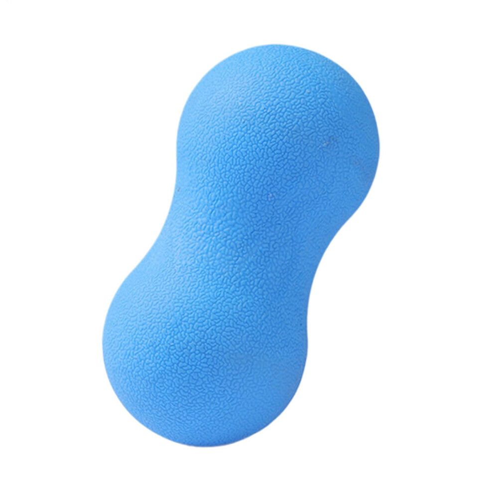 Blue Massage Ball Roller, Fitness Aid, Portable, Deep Tissue Release, Postworkout, Yoga,