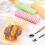 200pcs Nonstick Food Grade Sandwich Wrapping Sheets-Green grid 6