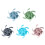 Pet Food Slow Feeder Silicone Insert AntiSlip-Light blue 2