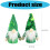 Christmas Tree Elf Doll Hanging Decorations Sparkling-Sequins 3