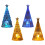 12 Pcs Christmas Tree Decorations Small Tree-B Yellow light 2