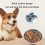 Pet Food Slow Feeder Silicone Insert AntiSlip-Light blue 3