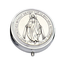 MultiFunctional Metal Keepsakes Container Jewelry-MLY Silver 6