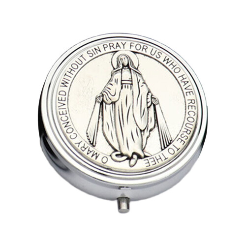 MultiFunctional Metal Keepsakes Container Jewelry-MLY Silver 6